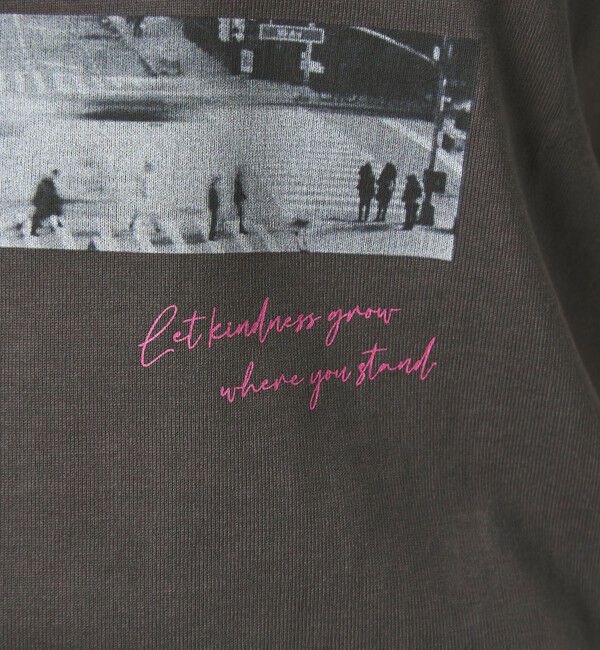 UNITED ARROWS green label relaxing「コラージュ フォト ショートスリーブ Tシャツ」|Tシャツ・カットソー|