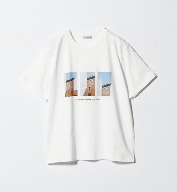 UNITED ARROWS green label relaxing「コラージュ フォト ショートスリーブ Tシャツ」|Tシャツ・カットソー|