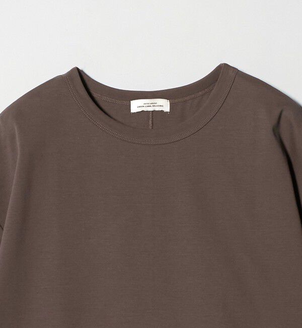 UNITED ARROWS green label relaxing「クロップド ポンチ Tシャツ」|Tシャツ・カットソー|