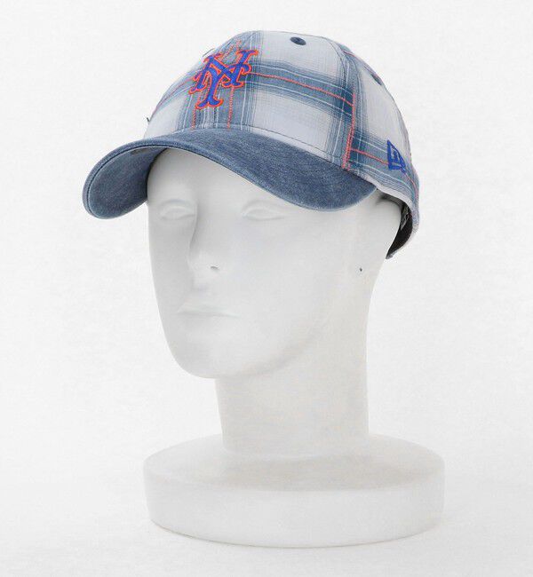 UNITED ARROWS green label relaxing「【別注】＜NEW ERA＞GLR チェック 9THIRTY キャップ」|キャップ・キャスケット|