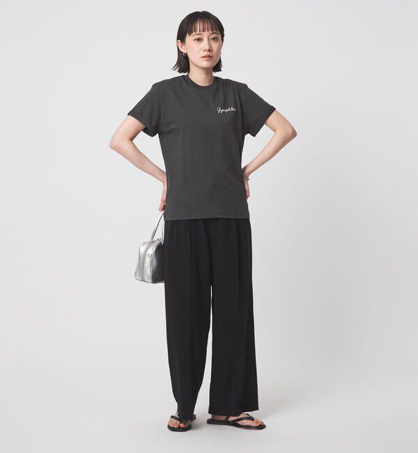 UNITED ARROWS green label relaxing「＜Gymphlex＞ショートスリーブ エンブロイダリー Tシャツ」|Tシャツ・カットソー|