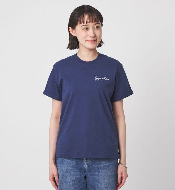 UNITED ARROWS green label relaxing「＜Gymphlex＞ショートスリーブ エンブロイダリー Tシャツ」|Tシャツ・カットソー|