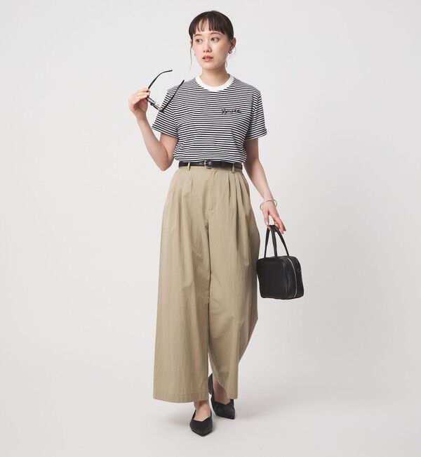 UNITED ARROWS green label relaxing「＜Gymphlex＞ショートスリーブ エンブロイダリー Tシャツ」|Tシャツ・カットソー|