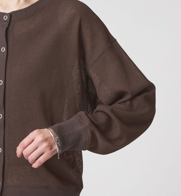 UNITED ARROWS green label relaxing「シアー サーマル 2WAY カーディガン」|カーディガン|