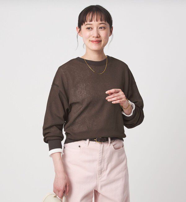 UNITED ARROWS green label relaxing「シアー サーマル 2WAY カーディガン」|カーディガン|