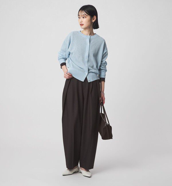 UNITED ARROWS green label relaxing「シアー サーマル 2WAY カーディガン」|カーディガン|