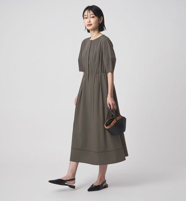 UNITED ARROWS green label relaxing「ハシゴキリカエ ワンピース」|ワンピース|DK.GRAY