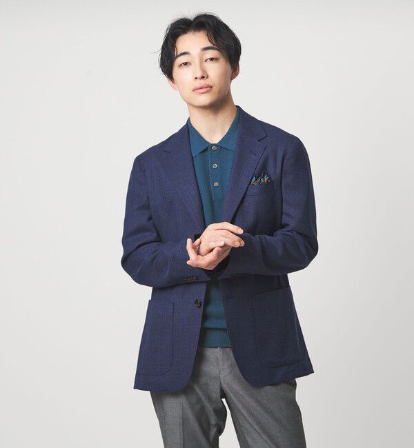 UNITED ARROWS green label relaxing「タック ピケ ニット ポロシャツ -ウォッシャブル-」|ポロシャツ|