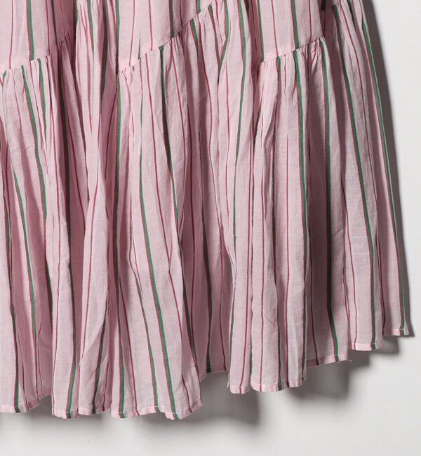 EMMEL REFINES「＜ne Quittez pas＞Cotton Voile ストライプ スカート＜Select by EMMEL REFINES＞」|スカート|