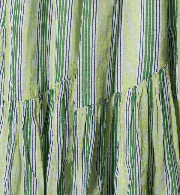 EMMEL REFINES「＜ne Quittez pas＞Cotton Voile ストライプ スカート＜Select by EMMEL REFINES＞」|スカート|