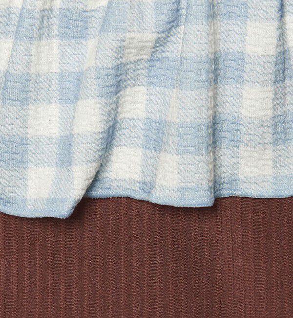 UNITED ARROWS green label relaxing「GLR ギンガム ラッシュガード セット / 水着 / キッズ 100cm-130cm」|スポーツ|