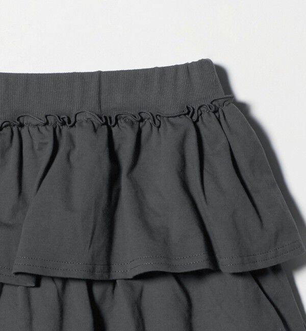 UNITED ARROWS green label relaxing「ミニ裏毛 フリル キュロット（ダークグレー）100cm-130cm」|その他|