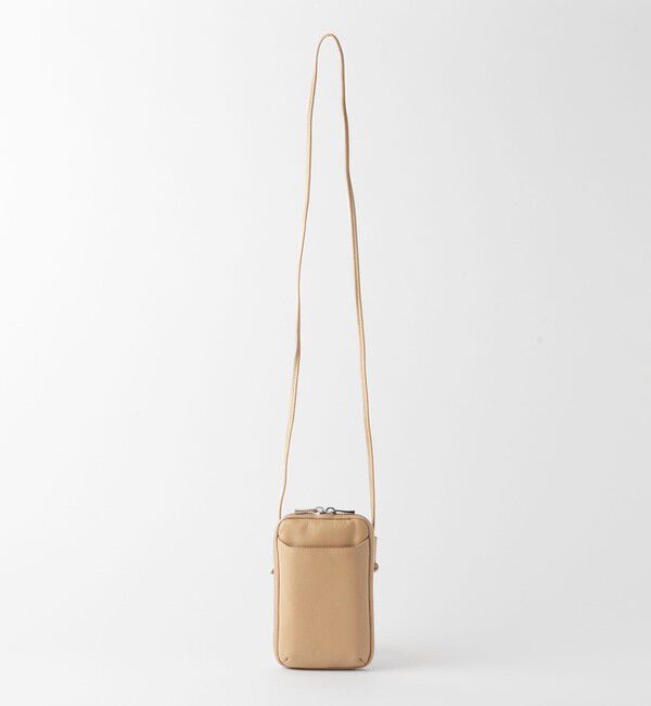 BEAUTY&YOUTH UNITED ARROWS「レザー ジップスリム ウォレットショルダー」|ショルダー・メッセンジャー|