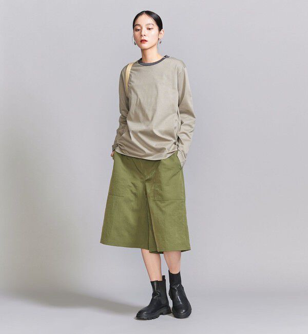 BEAUTY&YOUTH UNITED ARROWS「コットン天竺 ロングスリーブ カットソー」|Tシャツ・カットソー|