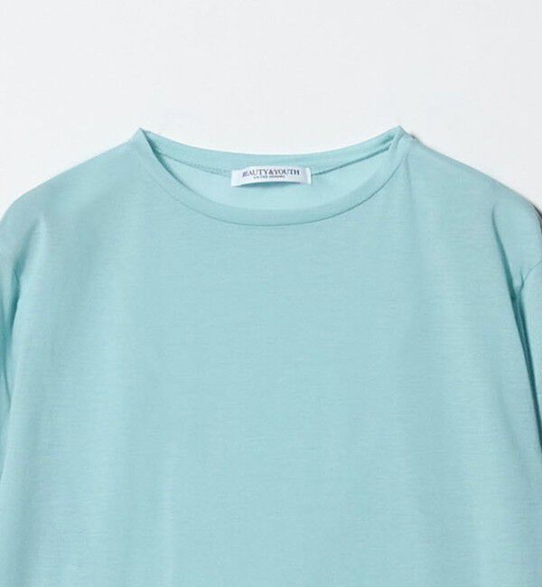 BEAUTY&YOUTH UNITED ARROWS「コットンナイロン天竺 シアー クルーネック Tシャツ」|Tシャツ・カットソー|