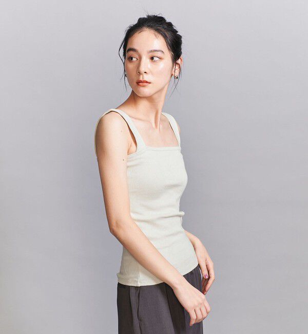 BEAUTY&YOUTH UNITED ARROWS「コットンブレンド ベア タンクトップ」|タンクトップ|