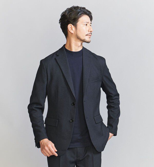 BEAUTY&YOUTH UNITED ARROWS「【WEB限定 WARDROBE SMART】LANATEC セットアップ/背抜きジャケット＆イージーパンツ」|スーツ|