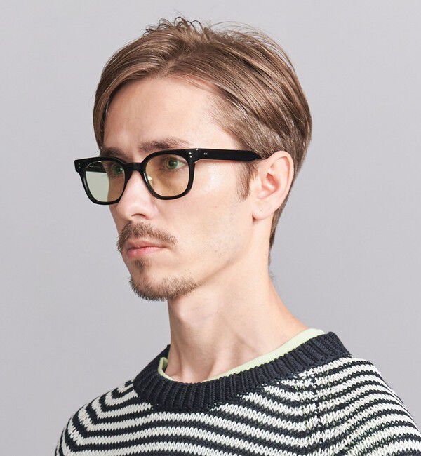 BEAUTY&YOUTH UNITED ARROWS「【別注】＜KANEKO OPTICAL（金子眼鏡）＞Charles チャールズ サングラス」|サングラス|BLACK
