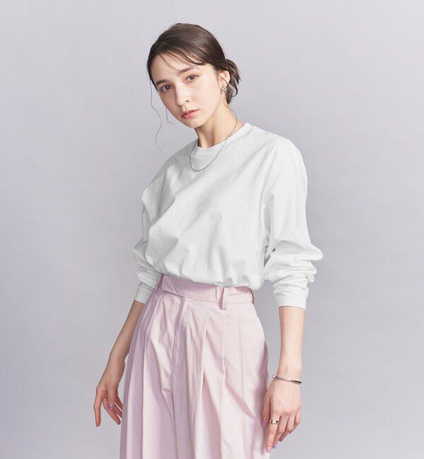 BEAUTY&YOUTH UNITED ARROWS「【WEB限定】フィッシュ ロングスリーブ Tシャツ」|Tシャツ・カットソー|