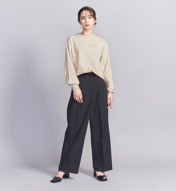 BEAUTY&YOUTH UNITED ARROWS「【WEB限定】フィッシュ ロングスリーブ Tシャツ」|Tシャツ・カットソー|