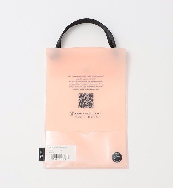 BEAUTY&YOUTH UNITED ARROWS「＜ajew＞PVC HEART PLANET POCKET iPhone16ケース」|モバイルケース|