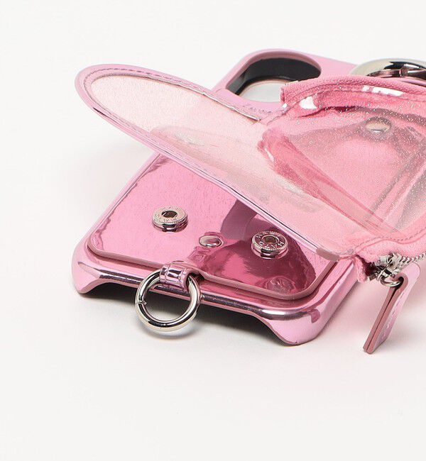 BEAUTY&YOUTH UNITED ARROWS「＜ajew＞PVC HEART PLANET POCKET iPhone16ケース」|モバイルケース|