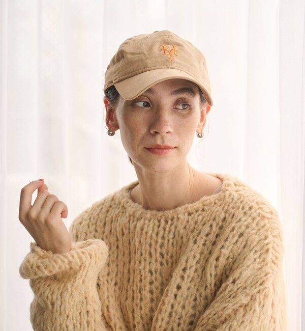 BEAUTY&YOUTH UNITED ARROWS「【別注】＜NEW ERA＞スエードライク ロゴ キャップ」|キャップ・キャスケット|