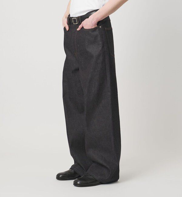 MONKEY TIME「リジッド デニム バギー パンツ」|チノ|
