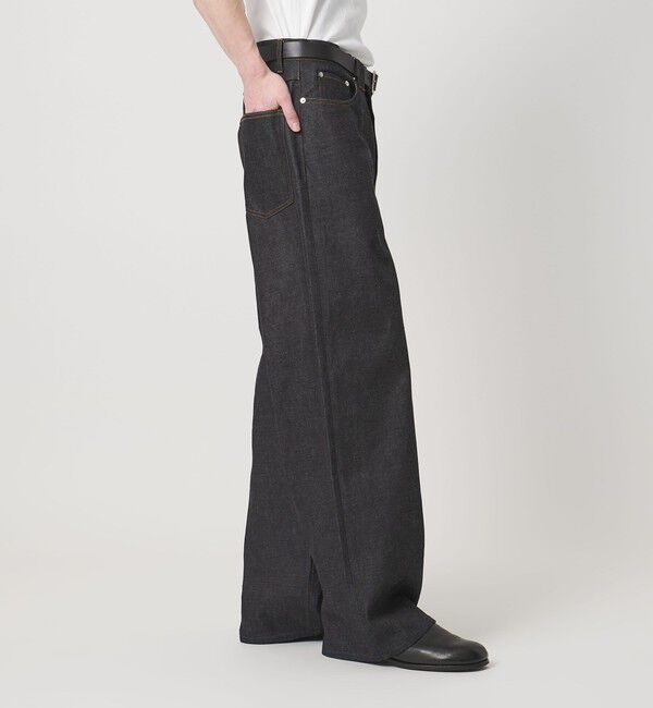 MONKEY TIME「リジッド デニム バギー パンツ」|チノ|