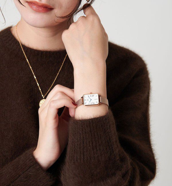 BEAUTY&YOUTH UNITED ARROWS「＜DANIEL WELLINGTON＞Quadro Melrose Roman Numerals Date/腕時計」|腕時計|