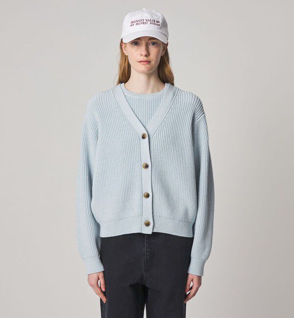 STEVEN ALAN「＜Steven Alan＞リリヤーン Vネック カーディガン」|カーディガン|