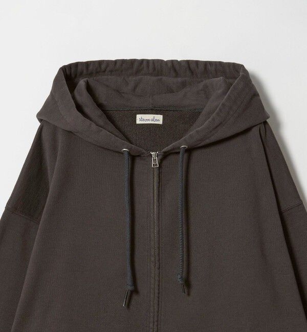 STEVEN ALAN「＜Steven Alan＞ ウラケ ジップ フーデイー」|パーカー|