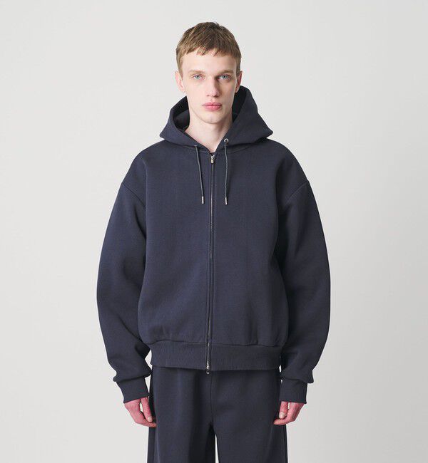 MONKEY TIME「ボンディング フルジップ フーディー」|カーディガン|