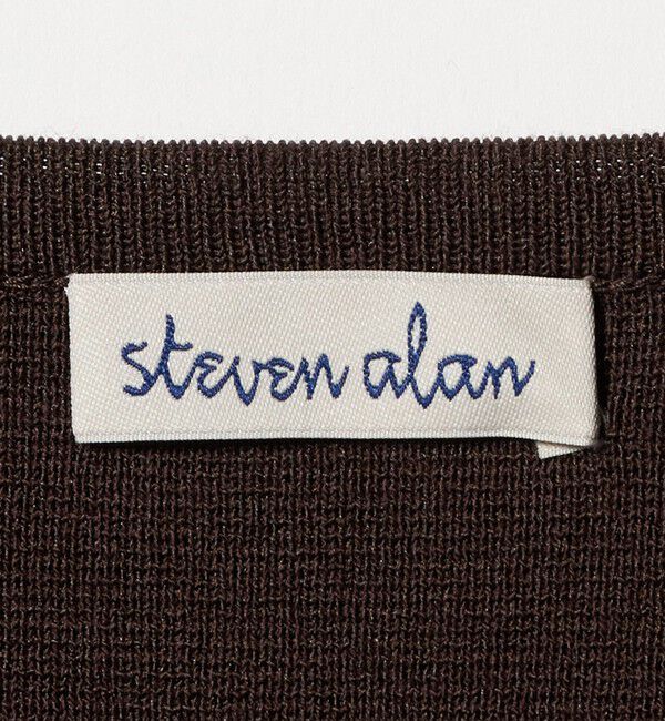 STEVEN ALAN「＜Steven Alan＞ミラノリブ ショートカーディガン」|カーディガン|