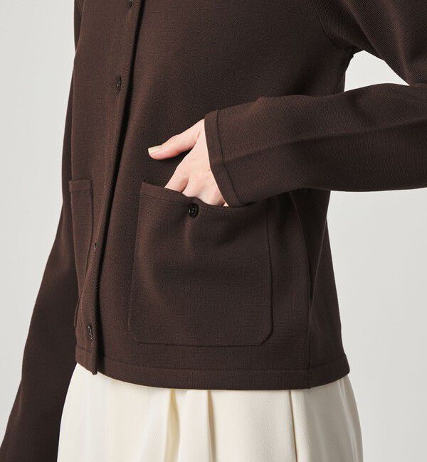 STEVEN ALAN「＜Steven Alan＞ミラノリブ ショートカーディガン」|カーディガン|