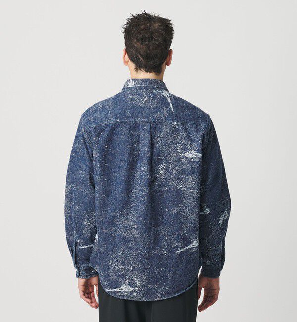 BEAUTY&YOUTH UNITED ARROWS「ジャガード デニム レギュラー シャツ FORM型 ver2」|シャツ・ブラウス|