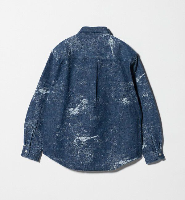 BEAUTY&YOUTH UNITED ARROWS「ジャガード デニム レギュラー シャツ FORM型 ver2」|シャツ・ブラウス|