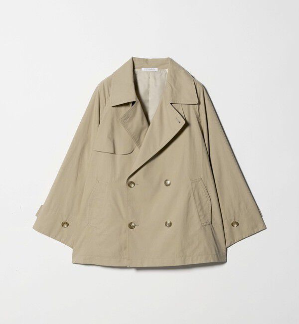 BEAUTY&YOUTH UNITED ARROWS「コットンブレンド ミドルトレンチコート」|トレンチコート|