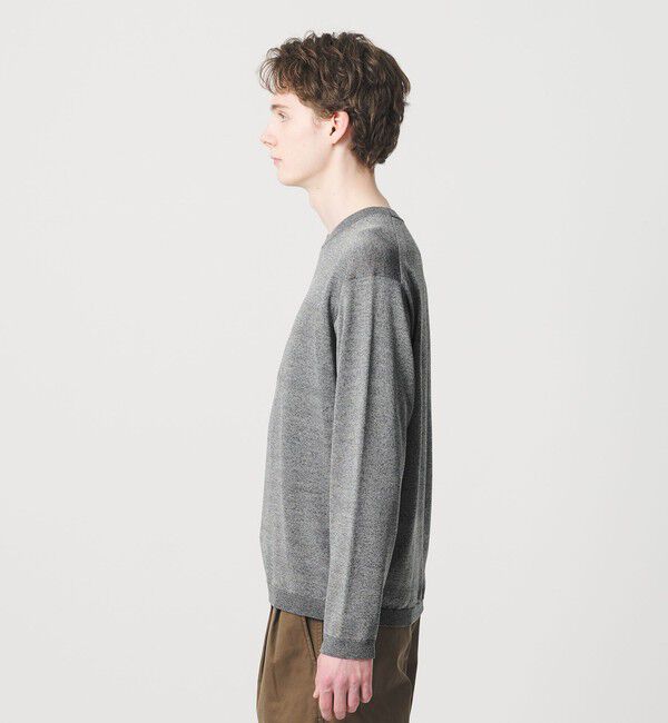 BEAUTY&YOUTH UNITED ARROWS「フュージョン カラー ロングスリーブ ニットT」|ニット・セーター|