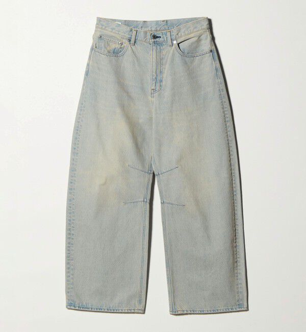 MONKEY TIME「デニム カーブ パンツ」|チノ|