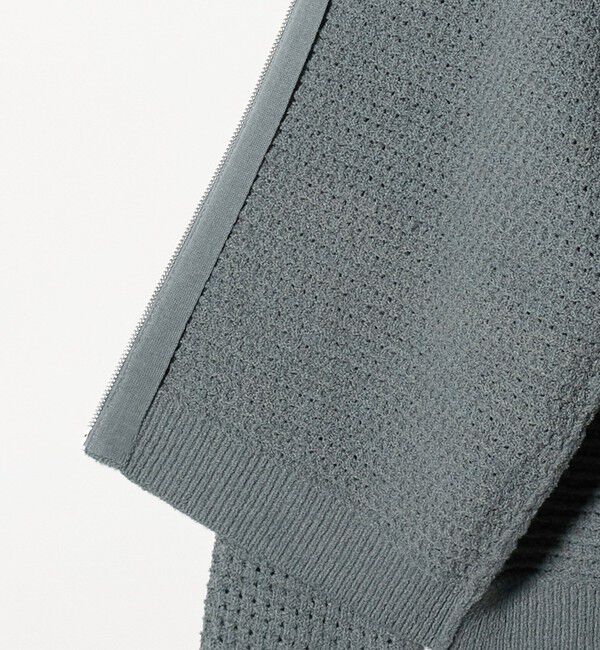 BEAUTY&YOUTH UNITED ARROWS「ブークレ レース ジップ ポロジャケット ウォッシャブル」|カーディガン|