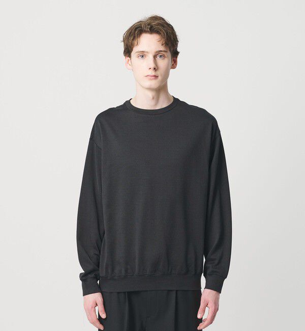 BEAUTY&YOUTH UNITED ARROWS「フィブリル ジャージー クルーネック ロングスリーブ カットソー」|Tシャツ・カットソー|