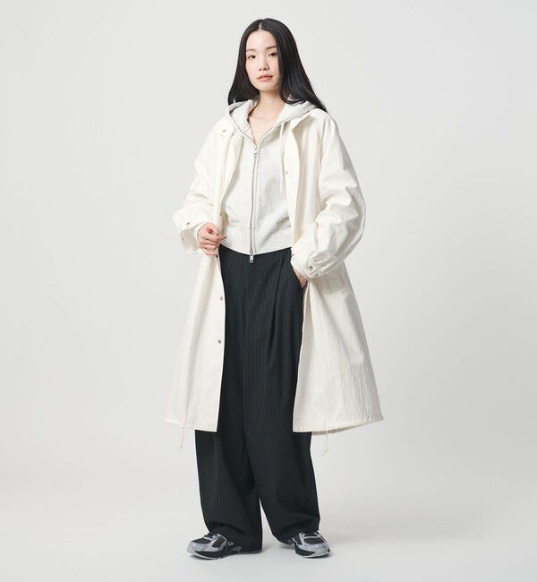 BEAUTY&YOUTH UNITED ARROWS「コットンナイロン オックスフォード モッズコート」|ミリタリー・モッズコート|