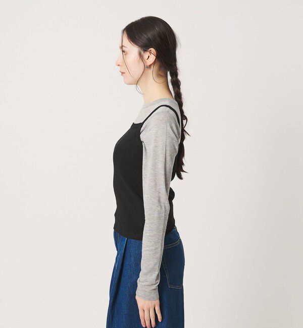 BEAUTY&YOUTH UNITED ARROWS「コットン パターンメッシュ キャミソール」|タンクトップ|