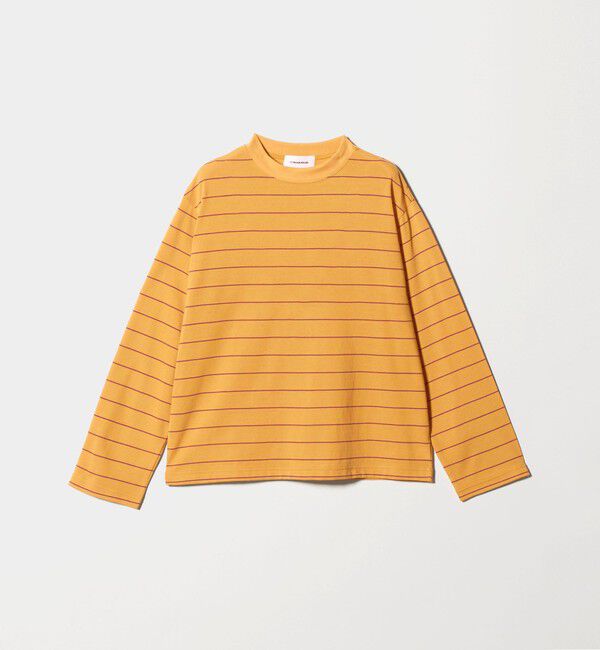 BEAUTY&YOUTH UNITED ARROWS「コットンポリエステル ボーダー ロングスリーブTシャツ」|Tシャツ・カットソー|