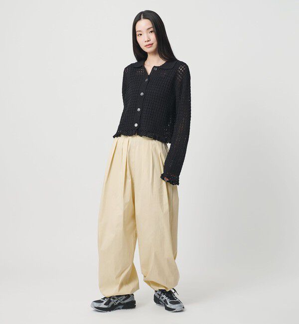 BEAUTY&YOUTH UNITED ARROWS「コットンナイロン バルーンパンツ ウォッシャブル」|その他|CREAM