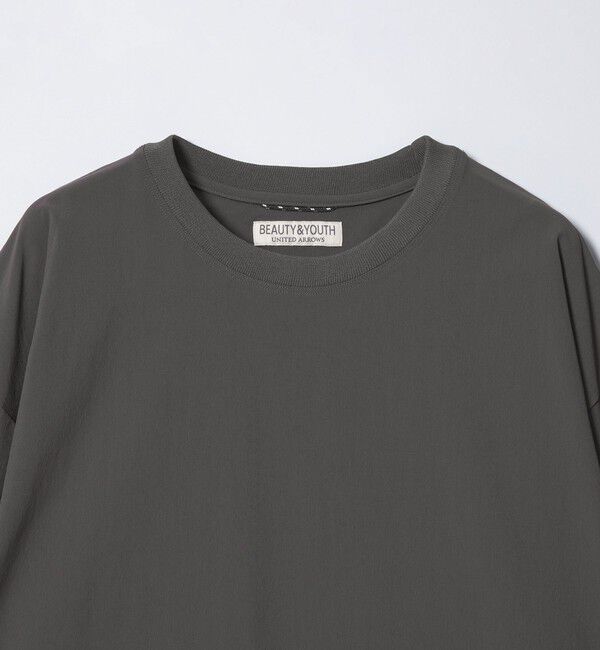 BEAUTY&YOUTH UNITED ARROWS「360&deg;MASTER アジャスト クルーネック カットソー セットアップ対応 撥水 ストレッチ ウォッシャブル」|Tシャツ・カットソー|