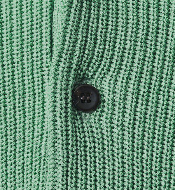 BEAUTY&YOUTH UNITED ARROWS「ギマ コットン アゼ 3ボタン ポロカラー ニット ウォッシャブル」|ニット・セーター|