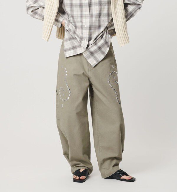 BEAUTY&YOUTH UNITED ARROWS「コットン メタルモチーフ ペインターパンツ」|その他|OLIVE