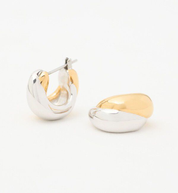 BEAUTY&YOUTH UNITED ARROWS「＜by Preek＞ミックス ボテロ フープ ピアス」|ピアス|